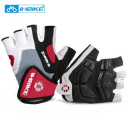 INBIKE-Luvas de Ciclismo com Almofada Gel à Prova de Choque para Homens e Mulheres, Meio Dedo, Esporte, Bicicleta, Ginásio, Fitness, MTB, IF239, Verão - Image 2