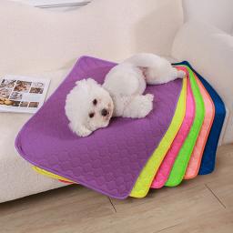 Reutilizável cão Pee Pad cobertor, fralda absorvente, cama de treinamento de cachorro lavável, esteira de urina, Pet Cover Supplies, 1 Pc - Image 1