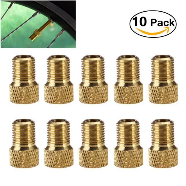 Mimilon Adaptador Válvula Presta Schrader Metal 5 Peças