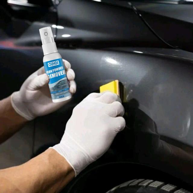 Spray Descaroçante e Lubrificante Anti-Ferrugem para Manutenção de Carros, Limpeza de Metal e Pintura Cromada - 30m