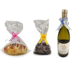 Conjunto De Saco De Celofane De Laço De Metal Plástico, Favor De Festa Descartável, Embalagem De Presente, Embrulho De Casamento, Pull Bow, Armazenamento De Alimentos, 25x15cm, 300Pcs - Image 5