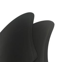 UPSURF-Plastic Keel Surf Fins, Prancha de Surf, Twin Quilhas Tabs Simples, Nylon Short Board Fins, Acessórios de Surf, 2Pcs Set - Image 3