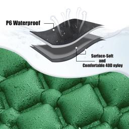 PACOONE Outdoor Camping Sleeping Pad Ultraleve Air Mat Colchão inflável com travesseiros Embutido Inflator Bomba de viagem Caminhadas - Image 6