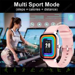 2024 novo relógio inteligente masculino feminino presentes 1.83 ''tela de toque completa esporte fitness rastreador smartwatch bt chamada digital smarthwhatch 2024 - Image 6