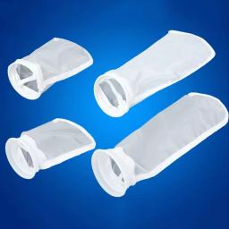 1pcs Super Fino Saco de Filtro De Aquário com Moldura Lavável Reutilizável Saco de Malha Tapete De Espuma De Meia para Peixes Marinhos Sistema de Filtração - Image 1