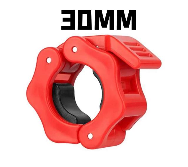 Clipes de Trava para Barra de Halteres 28mm 30mm 25mm - Segurança e Performance
