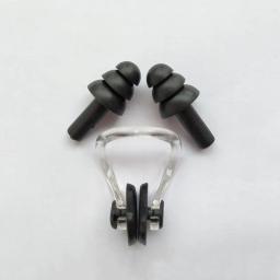 Silicone mundo natação tampões de ouvido/nariz clipe conjunto silicone impermeável anti-ruído surf mergulho esportes aquáticos ao ar livre piscina acessórios - Image 6
