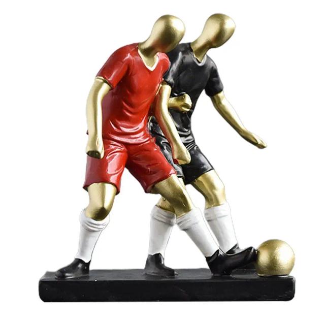 Estatuetas de Futebol em Resina: Artesanato Criativo para Decorar sua Casa e Ambiente de Trabalho