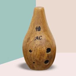 Ocarina de madeira maciça com 12 buracos, instrumentos Orff, flauta legenda Ocarina, instrumentos musicais profissionais, oferece acessórios - Image 3
