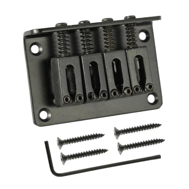 Substituição da Ponte de Guitarra Elétrica Cigarbox de 4 Cordas com Chave Inclusa