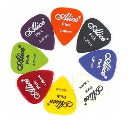 Palhetas de guitarra multicoloridas, 50/100 peças mistas de plástico abs premium para guitarras elétricas acústicas, baixo ou ukulele - Image 4