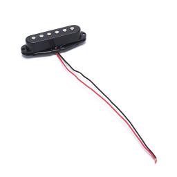 Captador de som Black Single Coil para guitarra elétrica, 6 cordas, harmonioso, fácil de instalar - Image 2