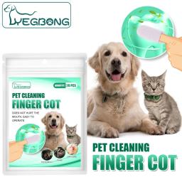 Tecido não tecido Dental Wet Wipes para cão e gato Escova de dentes, 20 pcs - Image 4