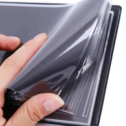 Álbum de coleção de papel-moeda com bolsos, bolsa protetora para colecionador, folha solta, nota criativa, 20 páginas - Image 1