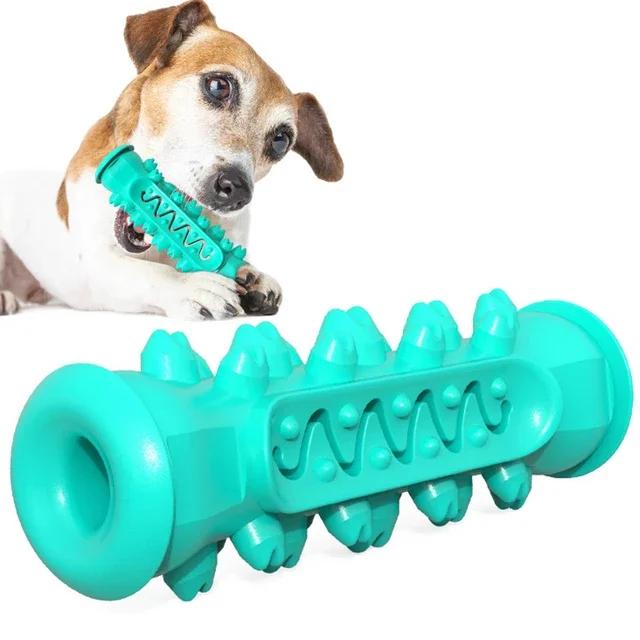 Escova de dentes macia para cães: brinquedo de mastigação seguro para cuidados odontológicos e limpeza bucal pet
