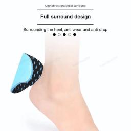 Protetores de Salto Respirável para Sneaker, Anti-Wear Pés Sapato Pads, Espessamento Sapato Acessórios, Ajustar o Tamanho, Alta Qualidade - Image 4