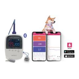 Oxímetro de pulso veterinário BM1000A-I palm pulse oxímetro dispositivo importante e exato para verificar a saturação de oxigênio e taxa de pulso - Image 2