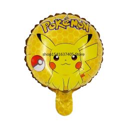8 pçs pokemon balões decoração aniversário sonho tema festa de aniversário decoração pikachu balão 10 polegada conjunto chá de fraldas suprimentos brinquedos - Image 6