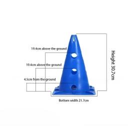 Cones de tráfego Esporte Marker Cones, Futebol, Basquete, Futebol, Atividade ao ar livre, Evento, 30cm, 5Pcs - Image 5