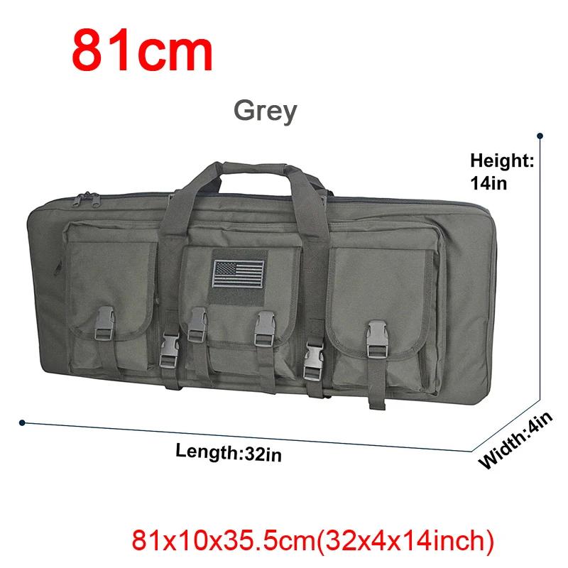 Saco Rifle portátil com estojo de arma dupla, mochila Airsoft, acessórios de tiro e caça, 32 pol, 38 cm, 81cm, 97cm - Image 1