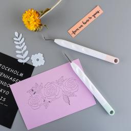 Conjunto básico de ferramentas de capina de vinil, artesanato, faça você mesmo, costura, kit de ferramentas de escultura para cricut, fabricante de silhuetas, ferramentas manuais - Image 4