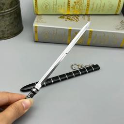 Espada de lâmina de 22cm, eric brooks, mercadoria de anime 1:6, arma de metal em miniatura, ornamento para casa, artesanato, coleção de brinquedos, acessórios para meninos Dropshipping atacado venda quente presentes n - Image 3