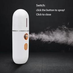Mini Mister Nano Portátil, Dispositivo Facial Steamer, Spray de beleza, Aparelho hidratante, Spray frio recarregável - Image 1