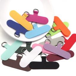 5 pçs/lote cordão de telefone anti-perdido alça destacável oxford metal anel clipe pendurar cabo tether guia caso do telefone acessórios - Image 4