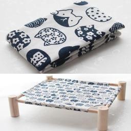 Lavável Pet Dormir Hammock, Cama Pequena Do Cão, Tapetes De Gato, Respirável, Impressão Confortável, Ninho De Cachorro De Gatinho, Acessórios Para Cães - Image 5