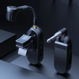 Sistema de microfone saxofone sem fio, clip no instrumento, apto para saxofone e trompete, 100 pés de transmissão - Image 6