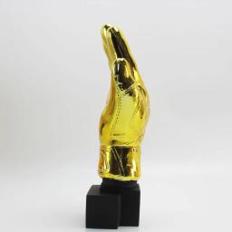Luvas De Goleiro De Futebol De Ouro Personalizado Troféu, Artesanato De Resina, Melhor Banhado A Ouro, Prêmio De Futebol, Presente Personalizável, Fãs Liga Souven - Image 6