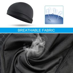 Forro respirável do capacete da motocicleta, tampão antisuor do ciclismo, chapéu de equitação do verão, esportes ao ar livre de secagem rápida, bicicleta caminhadas chapéu - Image 4