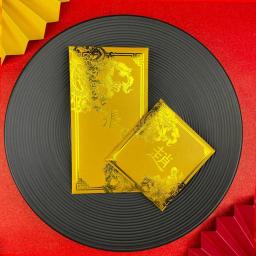 Sobrenome personalizado envelope vermelho, hongbao criativo, pacote vermelho, envelopes de presente para o ano novo, bênção, casamento chinês, 30pcs - Image 5
