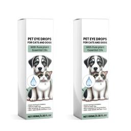 100ml gatos cães colírio pet removedores manchas lágrima cães olho saúde líquido - Image 3