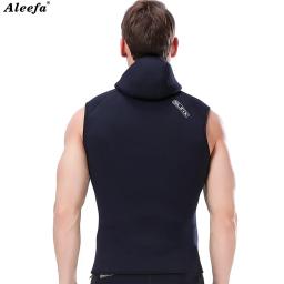Roupa de mergulho 3mm Slinx 3mm neoprene colete com capuz masculino wetsuit mergulho pele - Image 3