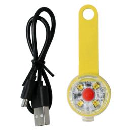 Coleira luz recarregável usb para animais estimação, luz para caminhada noturna, luz led para acampamento, à prova d'água, - Image 3