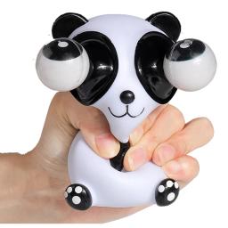 Pop Eye Panda Squeeze Toy para Crianças, Design Criativo, Música Pinch Puzzle, Brinquedo Alívio do Estresse, Truque Engraçado, Besouro Olho Arogly, Novo Presente - Image 1