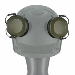 Anti-ruído tampões de ouvido tático caça protetores de ouvido capacete montado versão protetor de ouvido proteção auditiva à prova de som para tiro - Image 4
