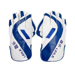 Luvas De Cricket Portátil, Apanhador Protetor, Protetores De Mão De Couro, Palmeira Respirável Otário - Image 3