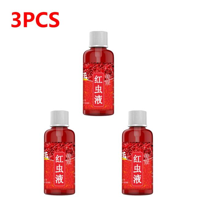 Aditivo Líquido Concentrado de Isca com Aroma Sanguíneo para Pesca - 60ml de Atrativo Universais para Peixes