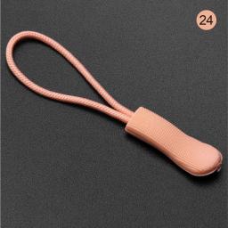 10pçs cordão colorido de zíper puxador de zíper de alta qualidade substituto de fecho para bolsa de viagem, clipe de fecho para terminais, peças de vestuário esportivos - Image 6