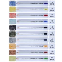 Cerâmica Underglaze Lápis Cor, Caneta de Alta Temperatura Glaze Powder, DIY Pintura Cerâmica, Colorir Tool, 10 Cores Opcionais - Image 6
