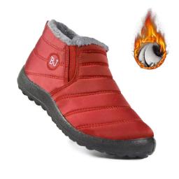Sapatos femininos de inverno novo casal engrossado sapatos de algodão quente antiderrapante botas de neve impermeáveis botas de algodão sapatos de verão femininos - Image 4