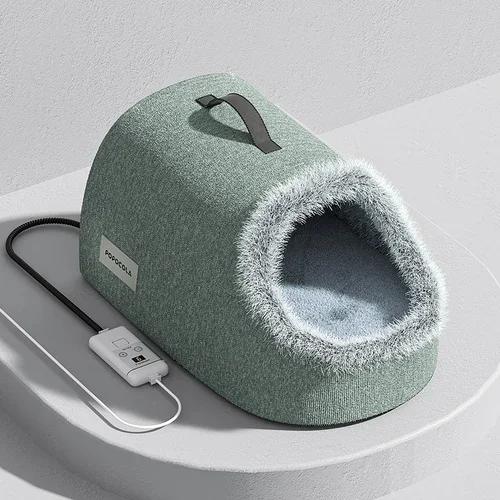 Aquecimento Elétrico Pet Nest: Cama Aconchegante com Temperatura Constante para Cães e Gatos Pequenos