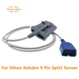 Para Nihon Kohden Adulto Reutilizável Criança Neonatal Envoltório SpO2 Sensor 9 Pin Lifescope BSM Série TL-201T Sonda de Oxímetro De Taxa De Pulso - Image 2