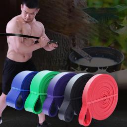 Faixas elásticas de resistência para homens e mulheres, para ioga, treino de força, pilates, equipamento fitness, der de treinamento - Image 5