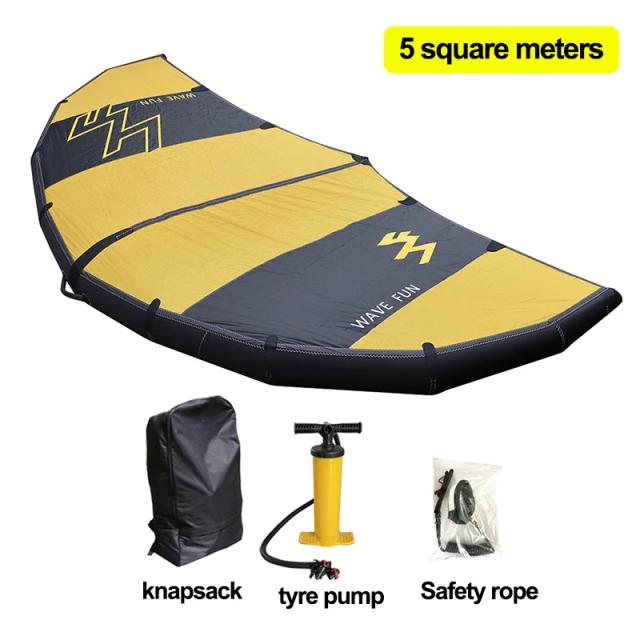 Surf Inflável Asa de Vento Hydrofoil: Prancha Porta-Energias para Esportes Aquáticos