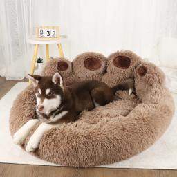 Cama macia grande do cão, cestas pequenas do sofá, esteira do canil dos animais, suprimentos do filhote e dos gatos, acessórios do cobertor - Image 1