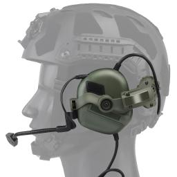 Gen5 Tactical Militar Headset, Tiro Redução de Ruído, Capacete montado na cabeça, 2 em 1 Auscultadores, Airsoft Hunting Equipment - Image 5