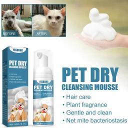 Cat Shampoo Mousse De Limpeza Para Animais De Estimação, Sem Lavagem, Seguro, Sem Banho, Eliminador De Odores, Sem Água, Suprimentos De Higiene - Image 3